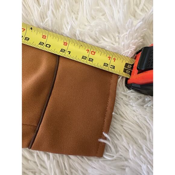 RARE NWT H Bar C El Dorado Western Shirt Men’s S 14½” Copper Brown Embroidered - Picture 10 of 13